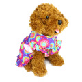 Falda de vestir de punto multicolor para ropa para mascotas